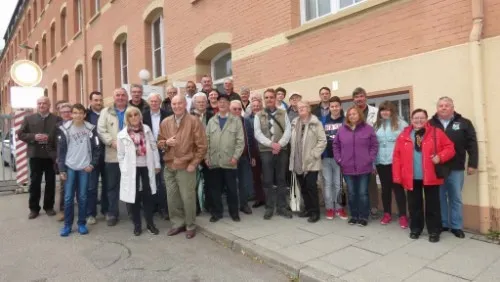 Gruppenfoto beim Vereinsausflug