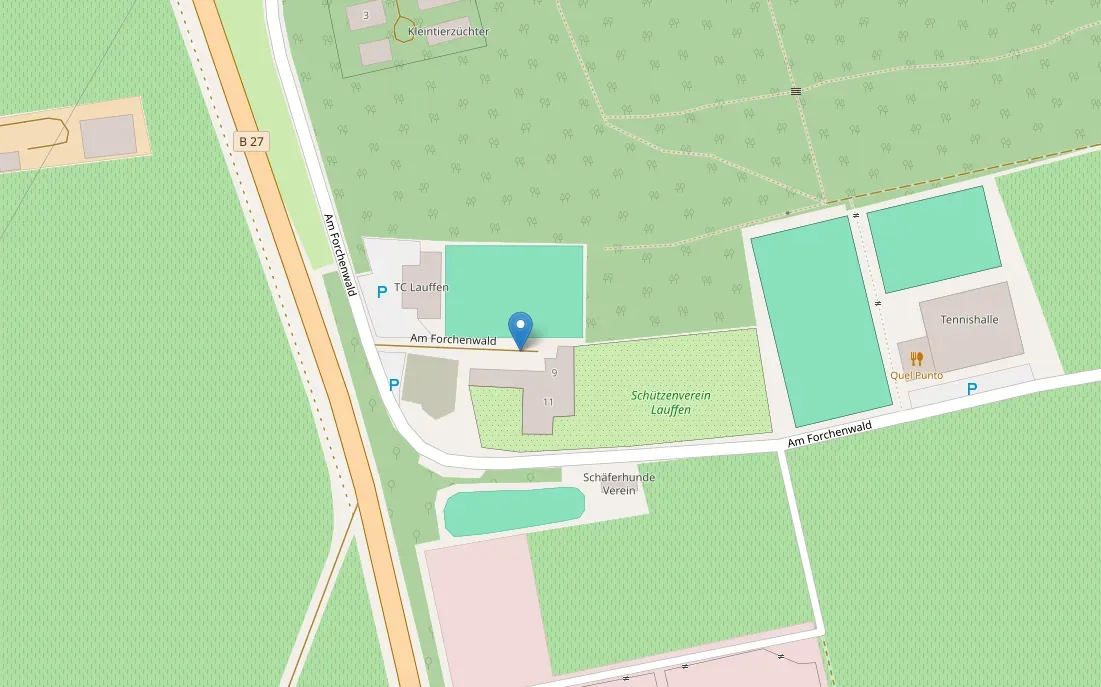 Kartenansicht OpenStreetMap
